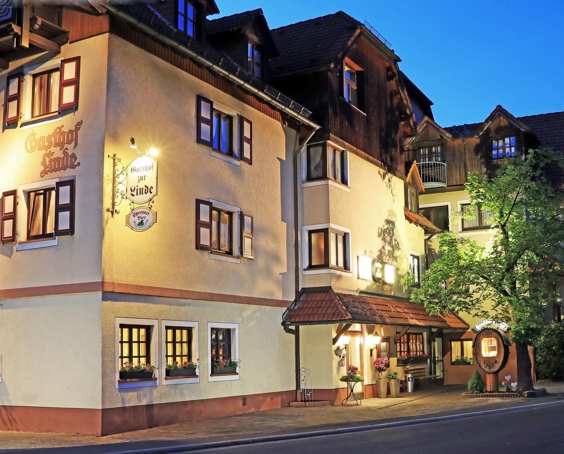 Landgasthof Zur Linde Heimbuchenthal Esterno foto