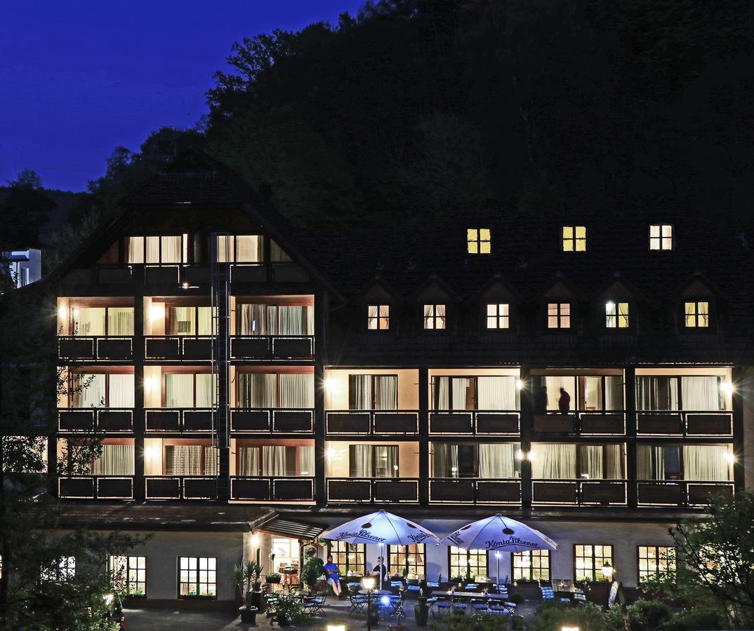 Landgasthof Zur Linde Heimbuchenthal Esterno foto
